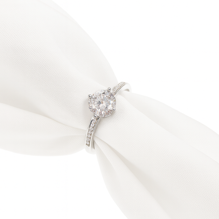 Anillo de Compromiso Delgado  💋Plata 925