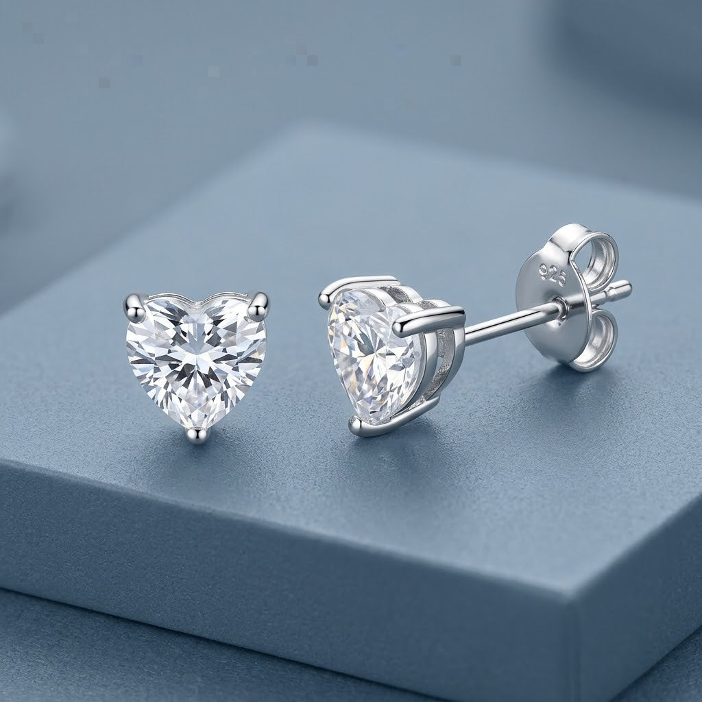 Aretes ❤️ Plata 5MM