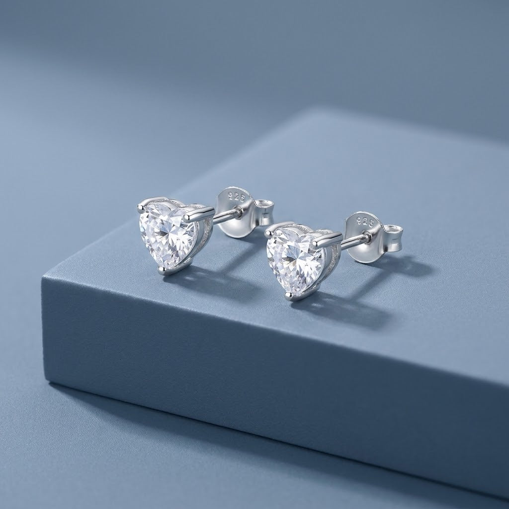 Aretes ❤️ Plata 5MM