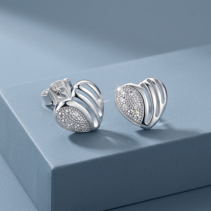 Aretes ❤️ Plata 10MM
