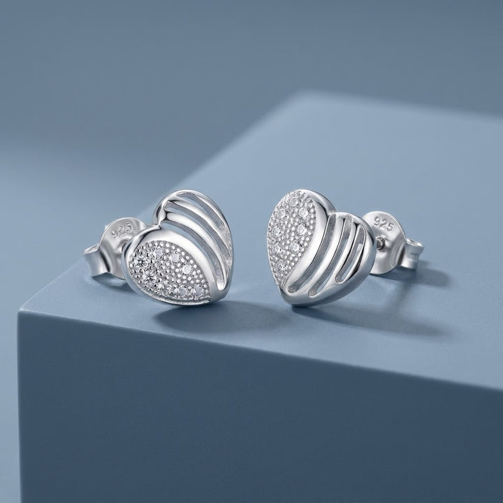 Aretes ❤️ Plata 10MM
