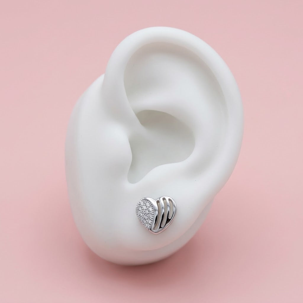 Aretes ❤️ Plata 10MM