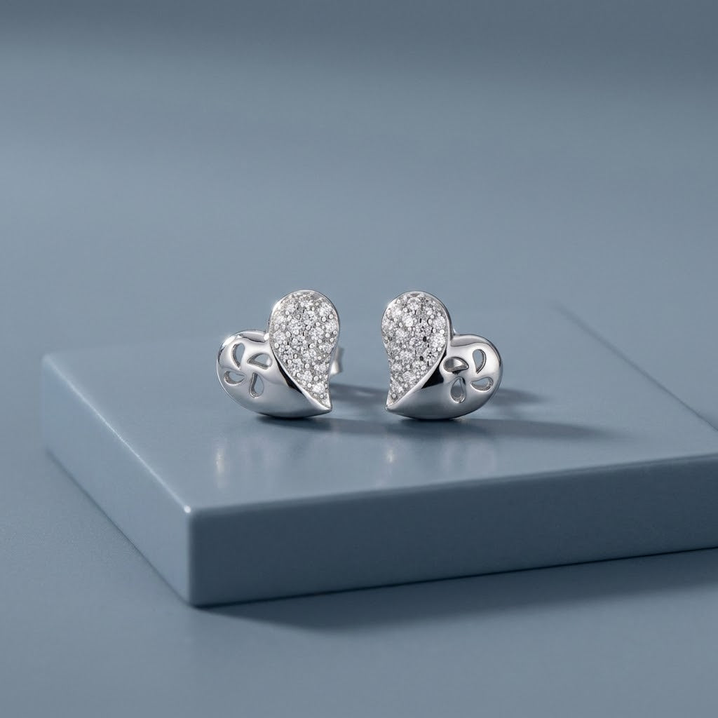 Aretes ❤️ Plata 11MM