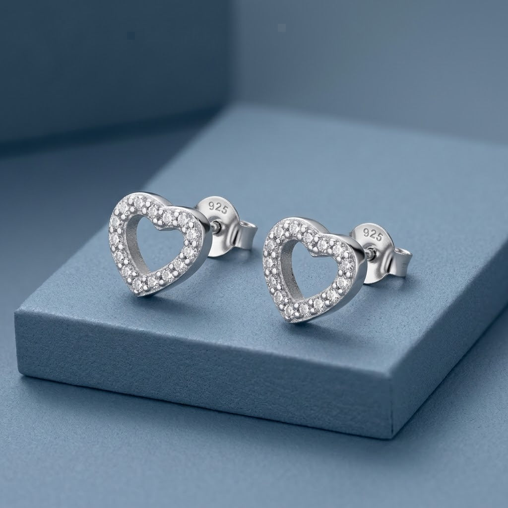 Aretes ❤️ Plata 10MM