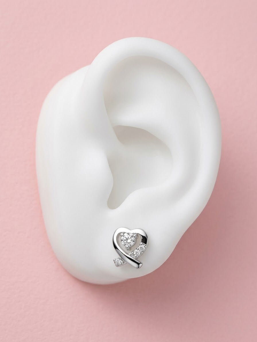 Aretes ❤️ Plata 7MM