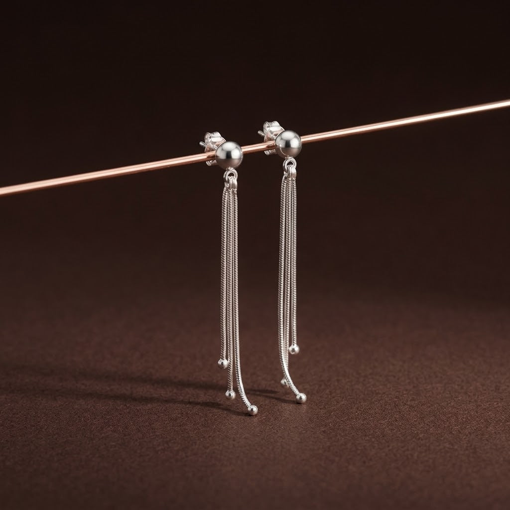 Aretes Plata Niagara