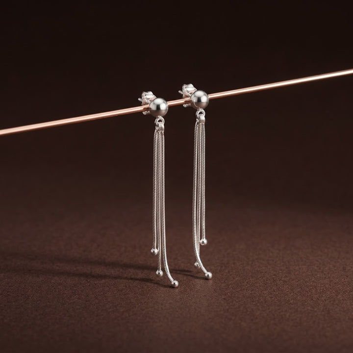 Aretes Plata Niagara