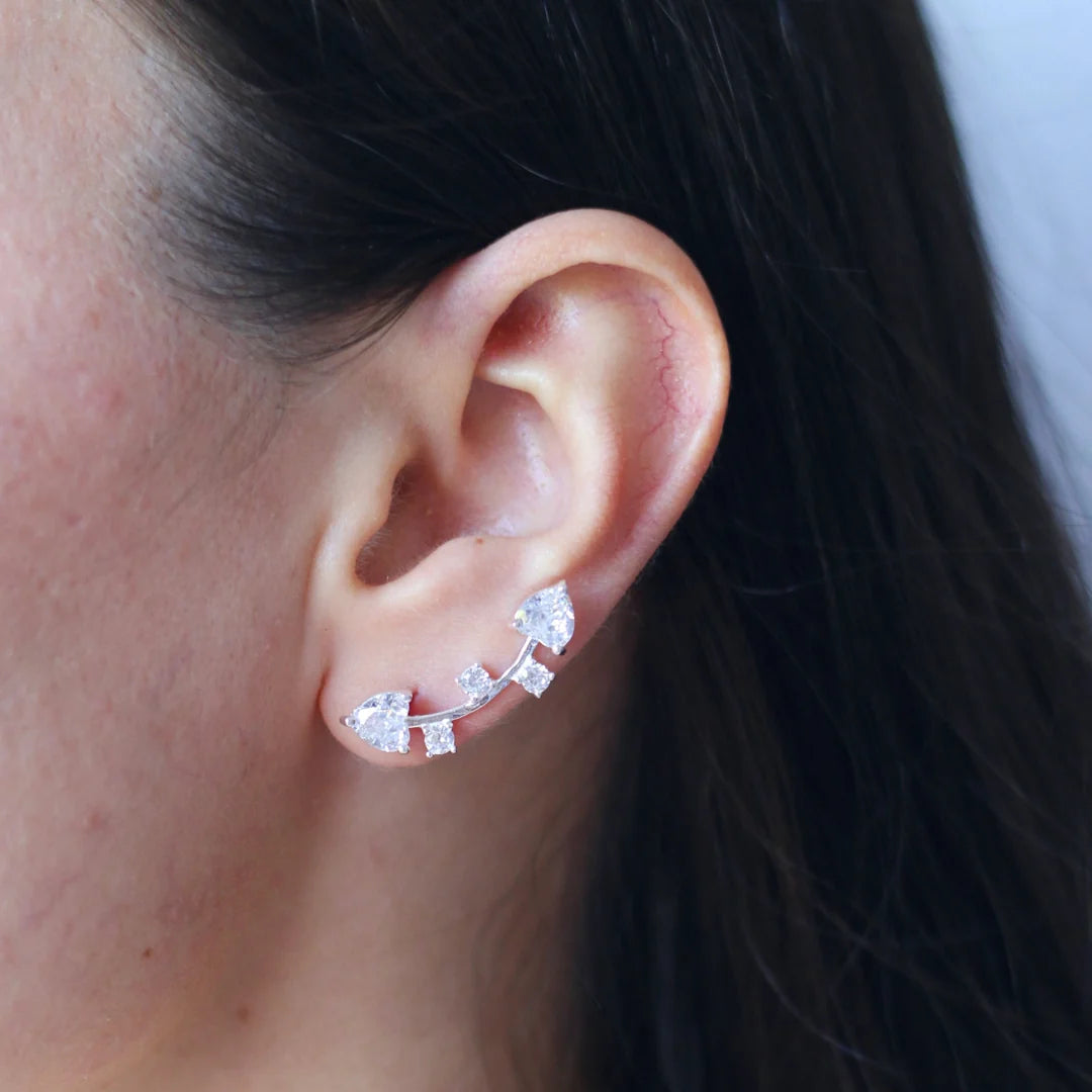 Aretes Plata Escalador