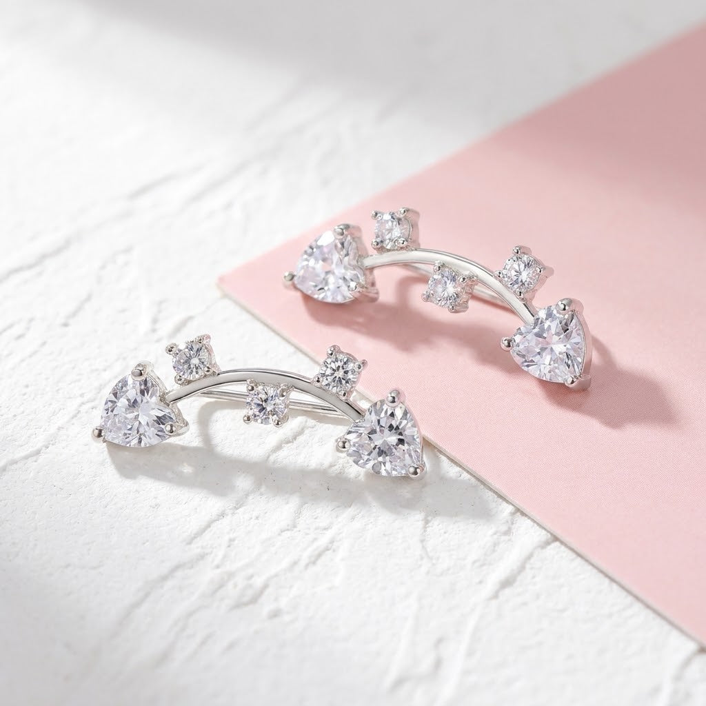 Aretes Plata Escalador