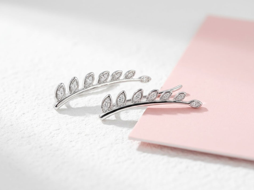 Aretes Escaladores Hojita