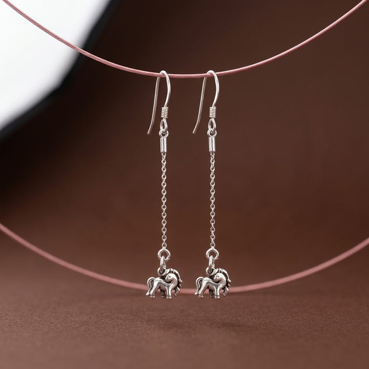 Aretes Plata Unicornios