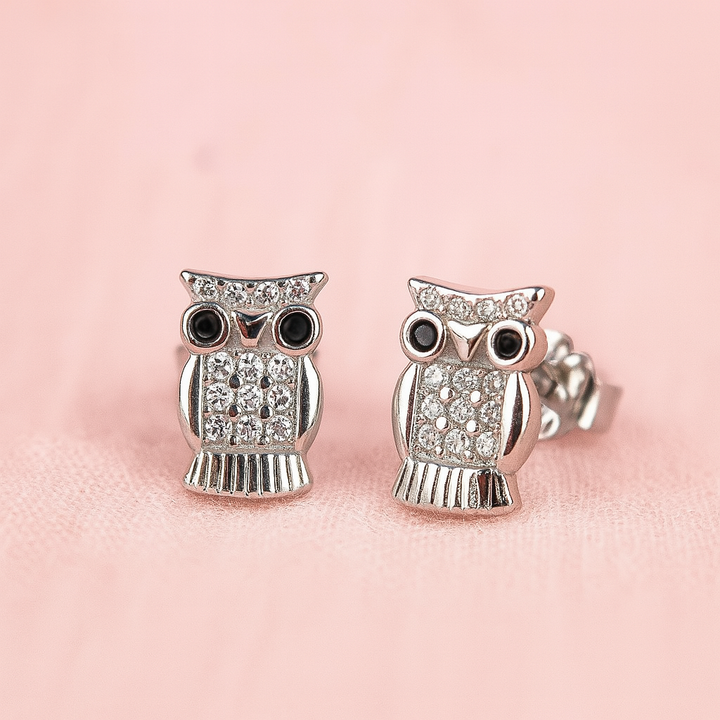 Aretes de Plata Búho 🦉