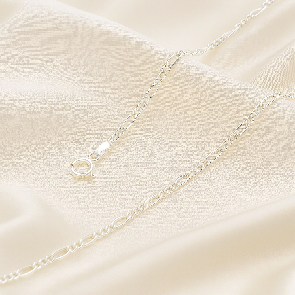Cadena de Plata - Figaro 1MM