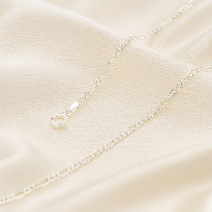 Cadena de Plata - Figaro 1MM