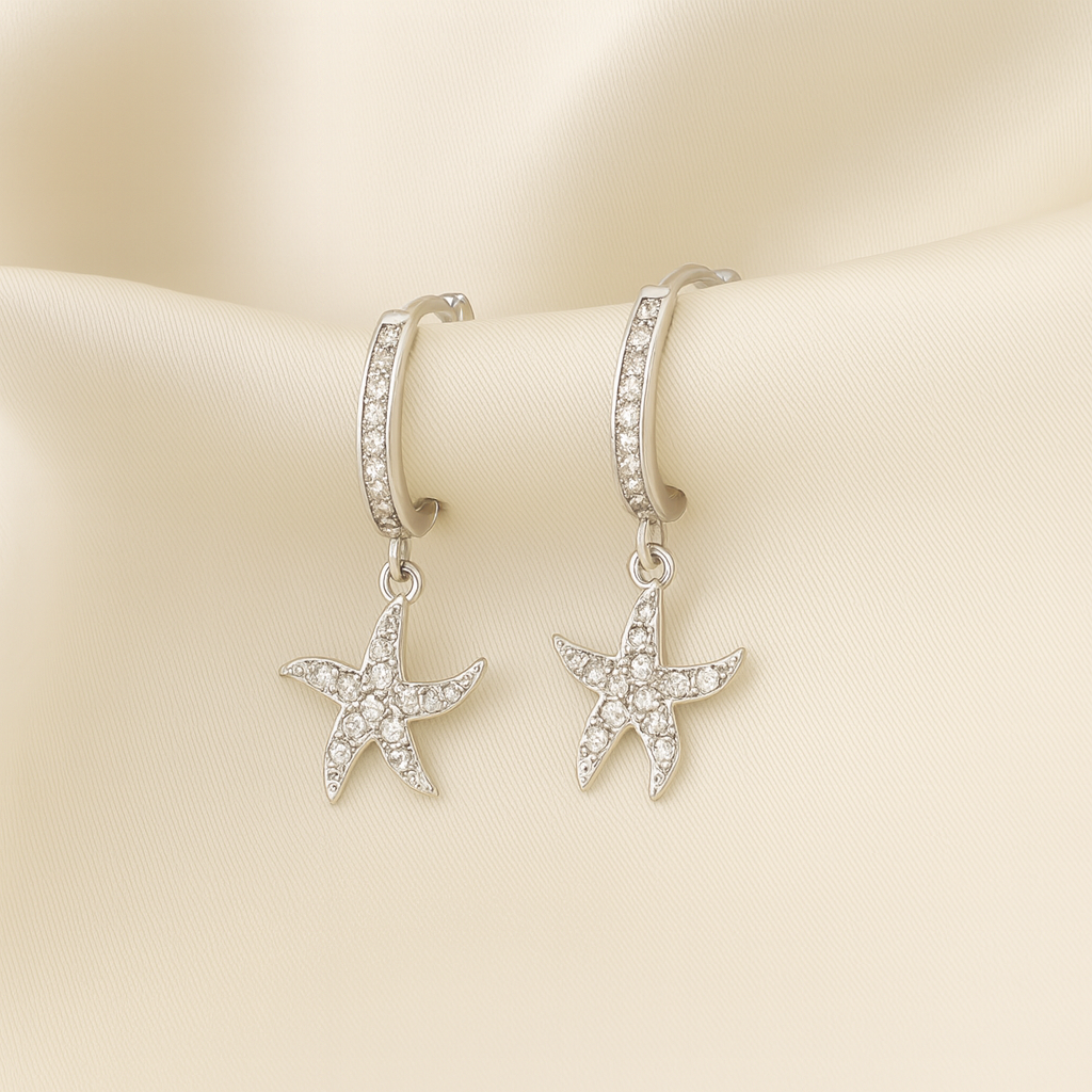 Huggies de Plata Estrellas de Mar 🌊