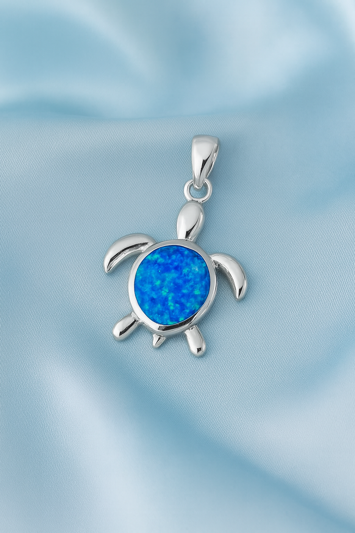 Dije de Plata tortuga Ópalo