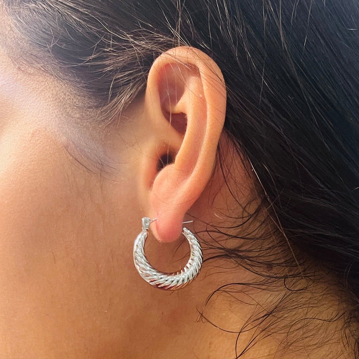 Argollas Fancy Dulce 25MM