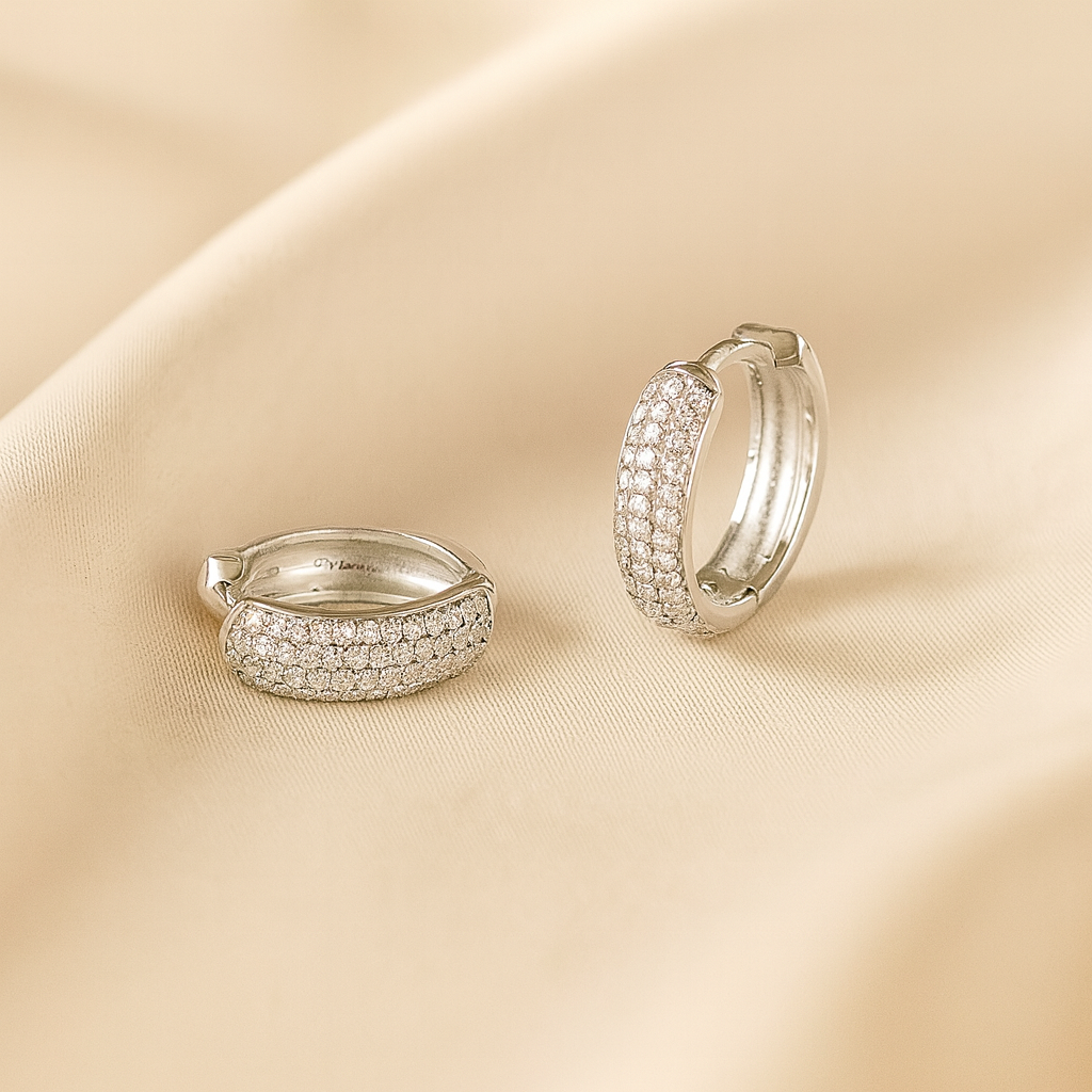 Huggies Plata 💎Brilloso