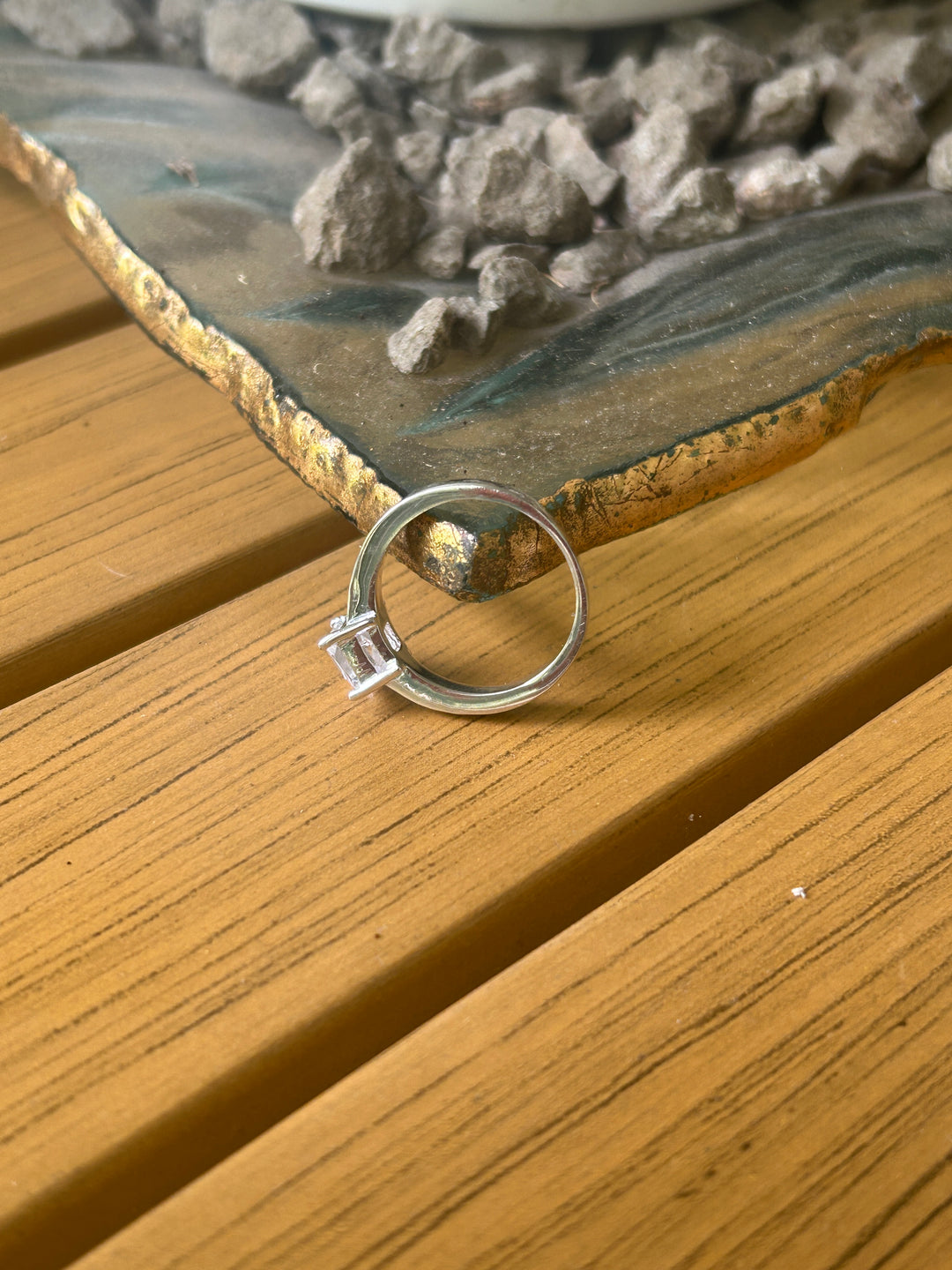 Anillo de Compromiso Plata 925