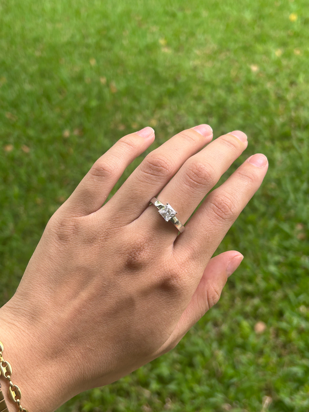 Anillo de Compromiso Plata 925