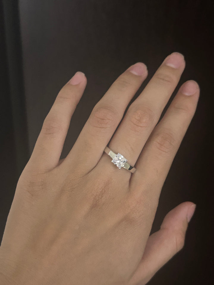 Anillo de Compromiso Plata 925