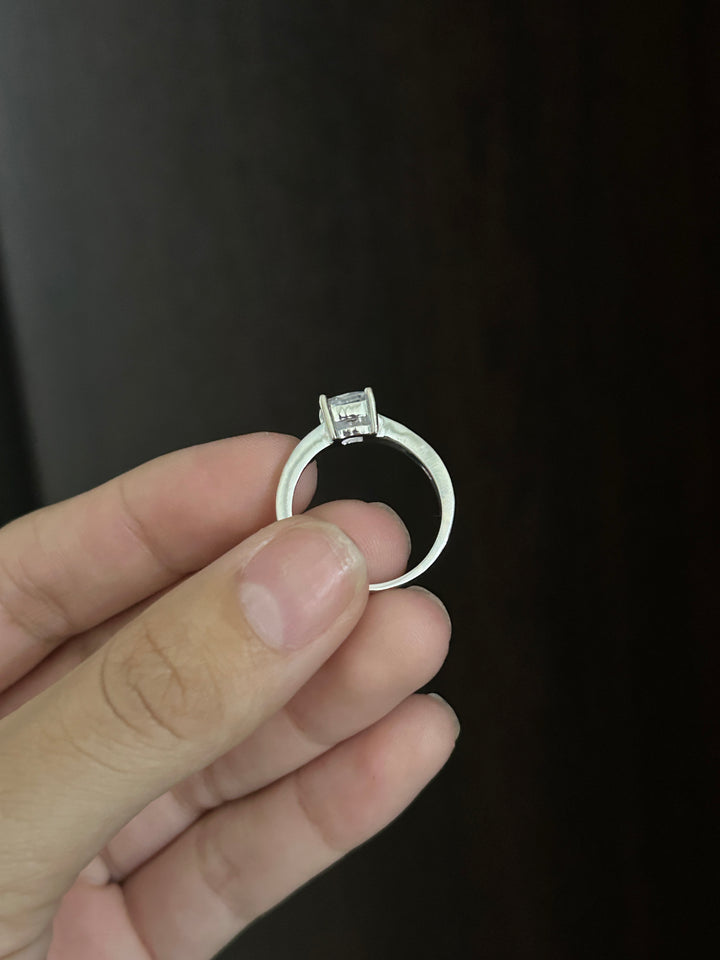 Anillo de Compromiso Plata 925