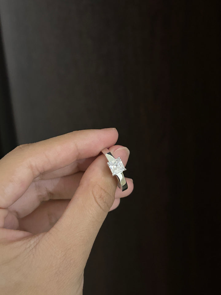 Anillo de Compromiso Plata 925