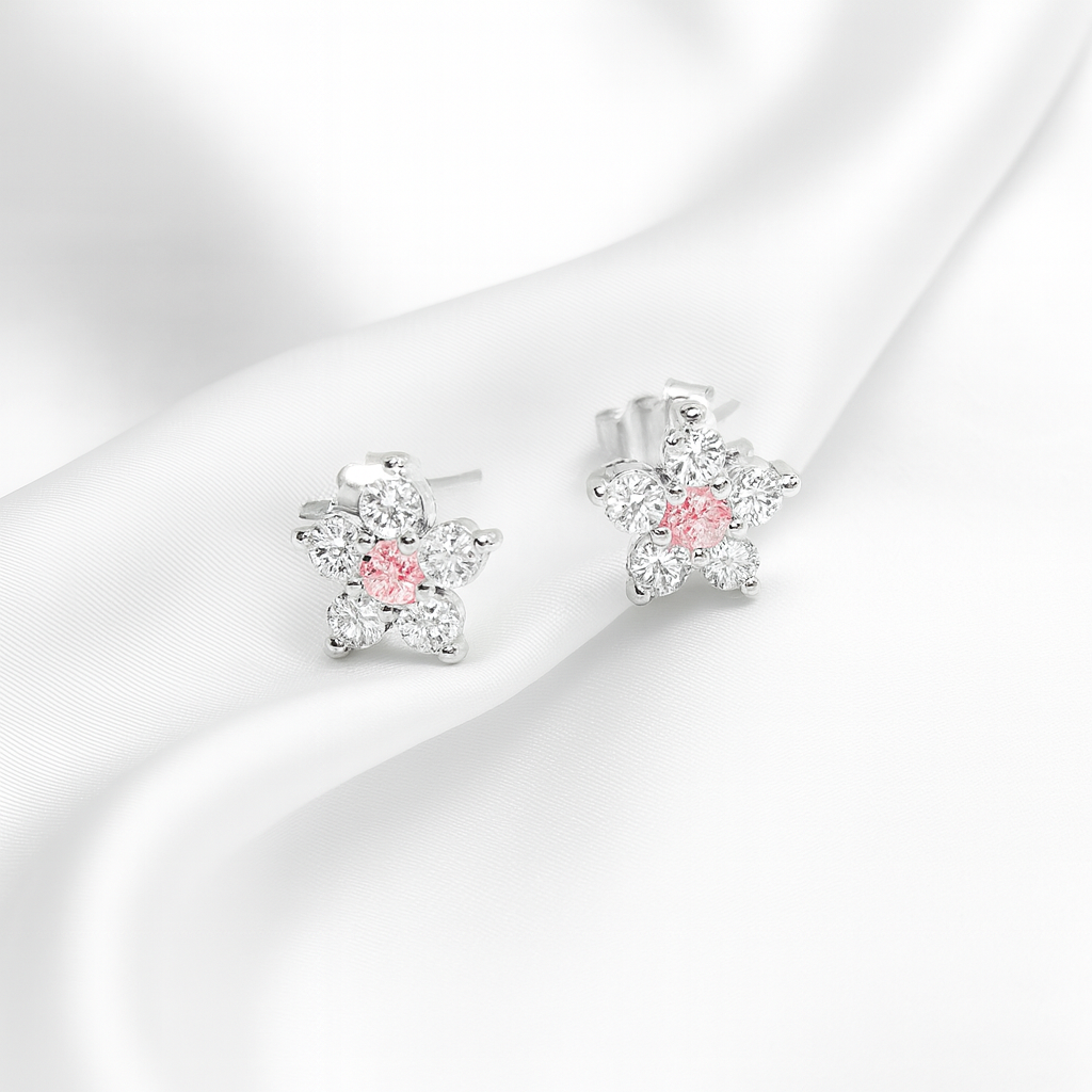 Aretes de Plata Florcita