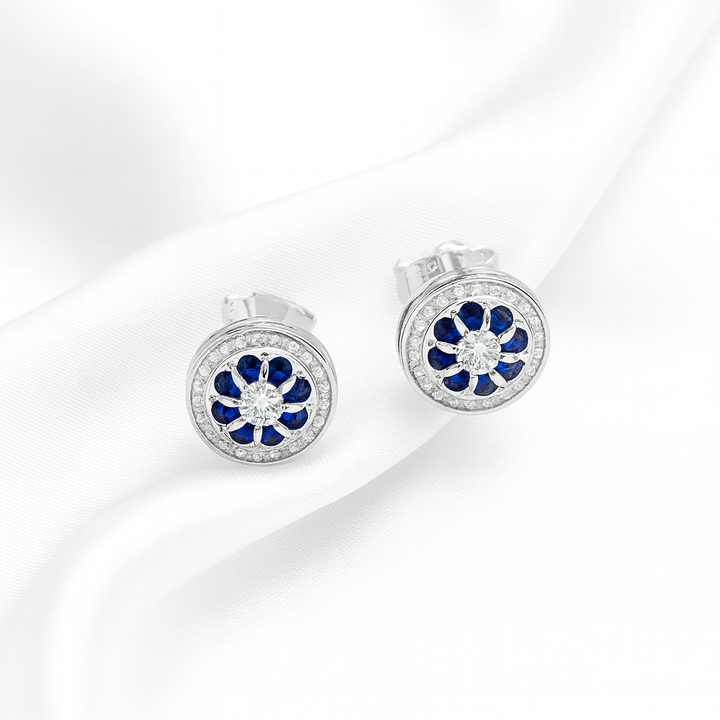 Aretes Nazar 🧿 Plata 8MM