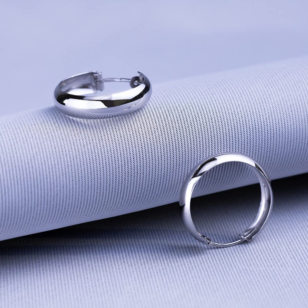 Argollas Divinas 20MM Plata