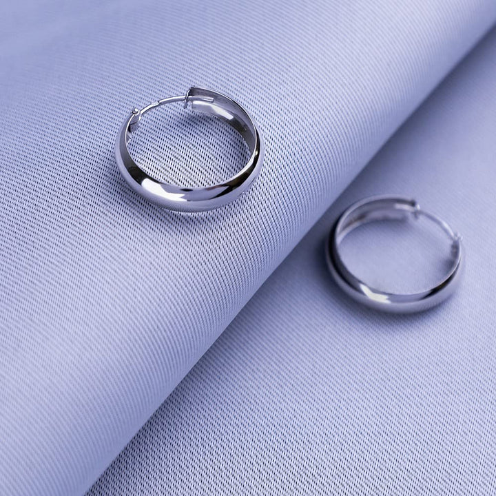 Argollas Divinas 20MM Plata