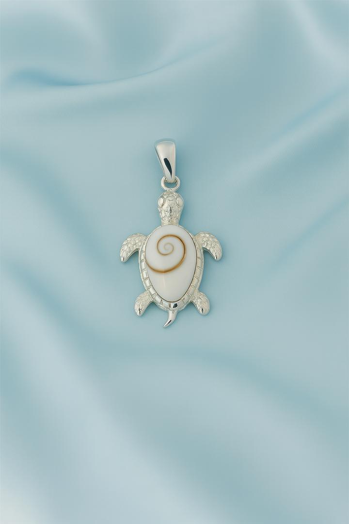 Dije de Plata Tortuga Ojo Shiva