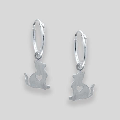 Argollas Colgantes Gatitos 🐈‍⬛