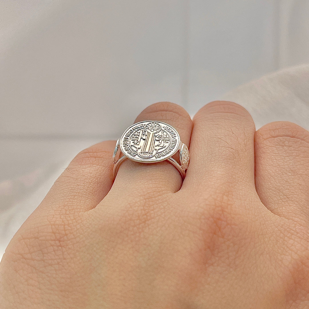 Anillo San Benito Plata