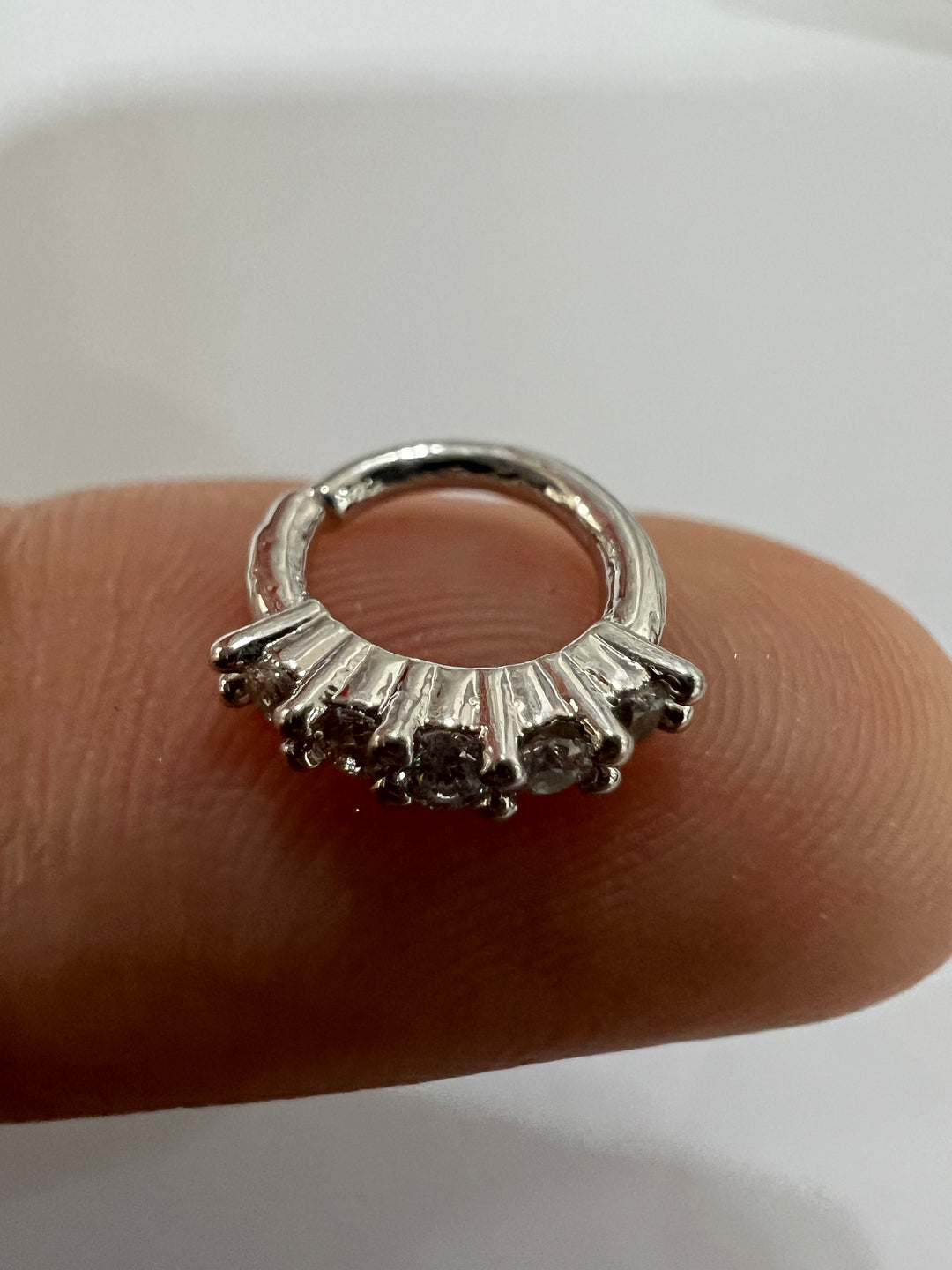 Clicker Presión Quirúrgico 6MM Plateado