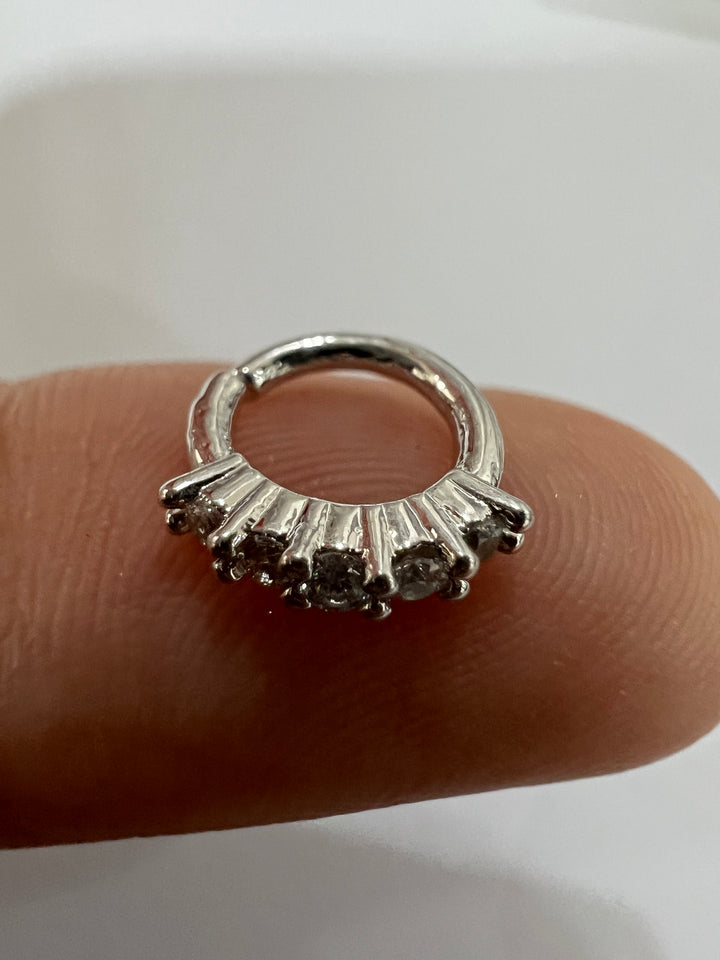 Clicker Presión Quirúrgico 6MM Plateado