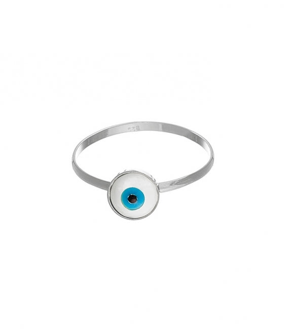 Anillo de Plata Ojo Turco