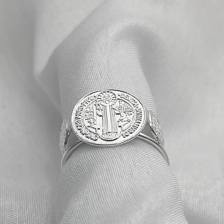 Anillo San Benito Plata