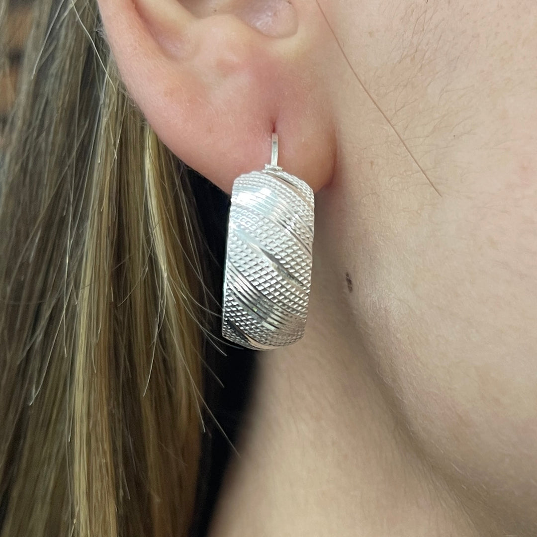 Argollas Plata Dalia 16MM