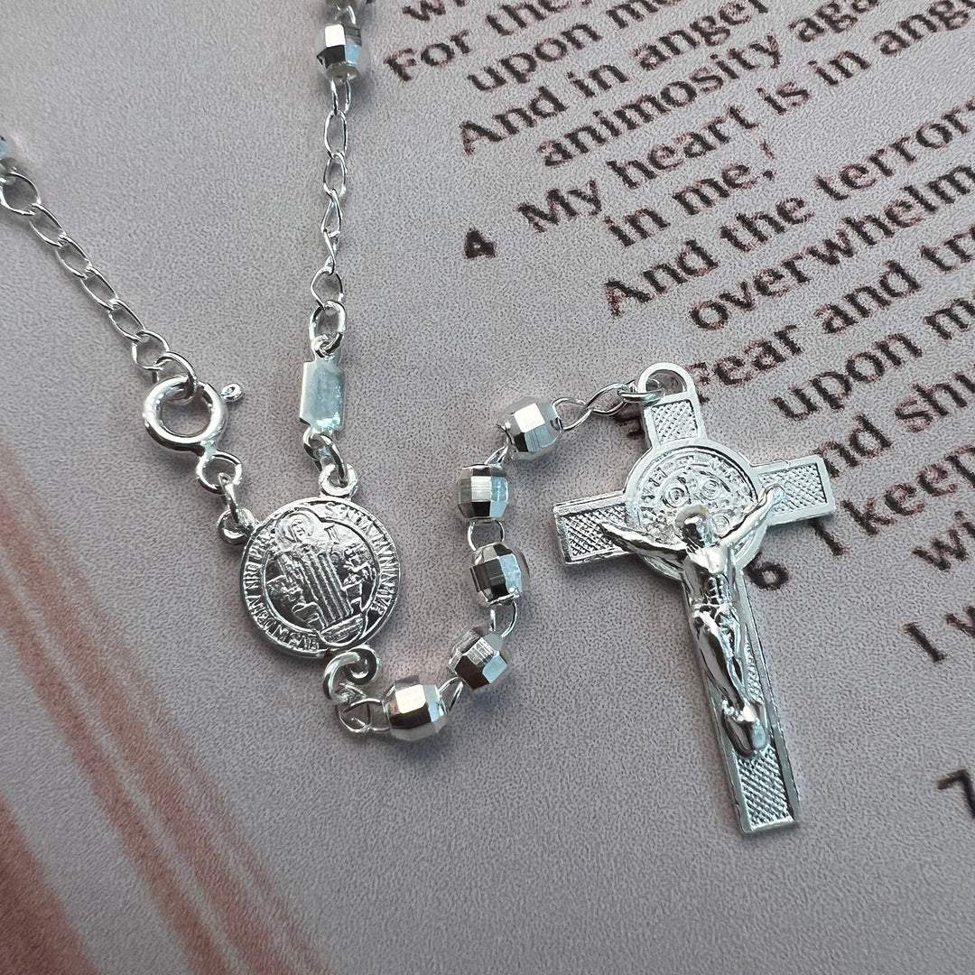 Rosario Plata San Benito 3MM