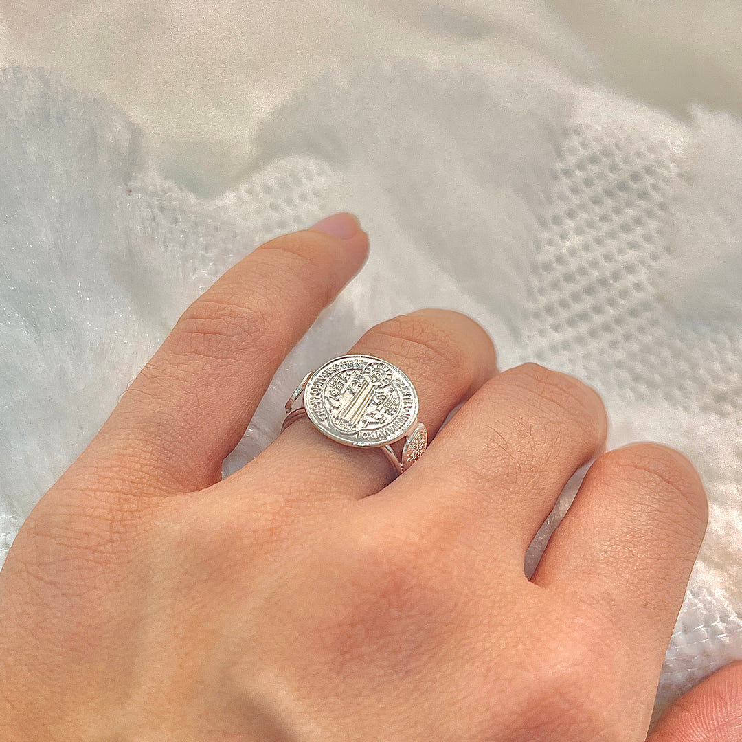 Anillo San Benito Plata