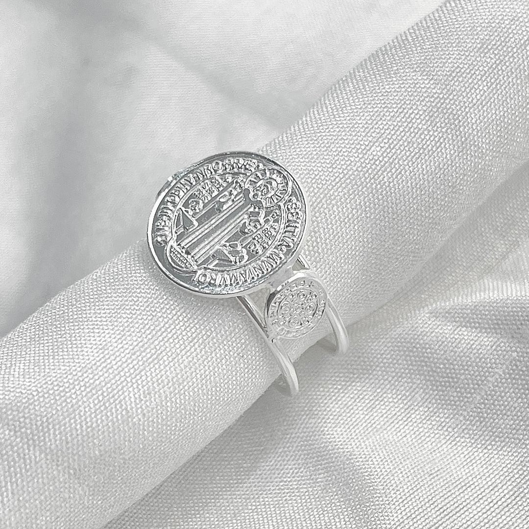 Anillo San Benito Plata