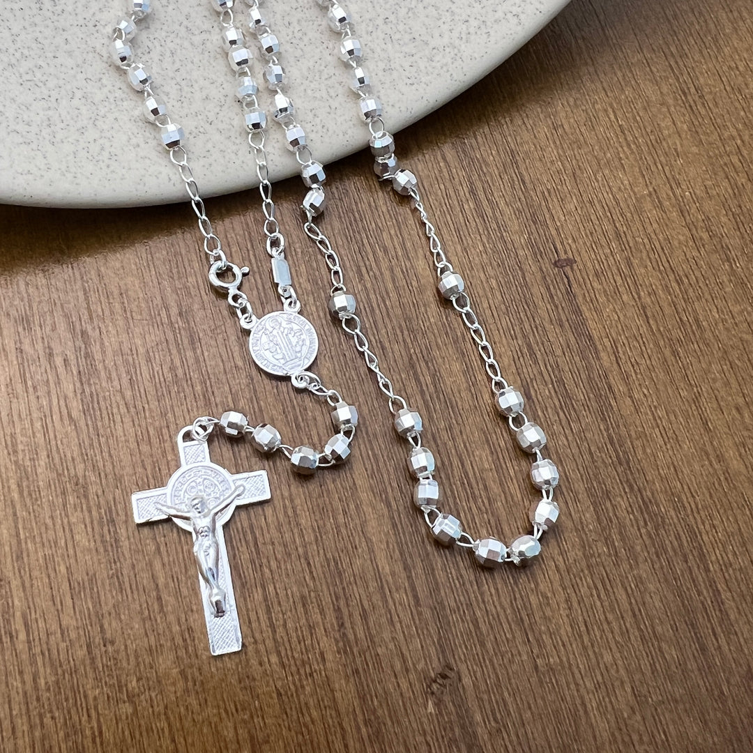 Rosario Plata San Benito 3MM