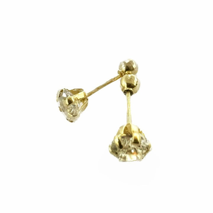 Aretes de Oro 10k Deneb 3MM