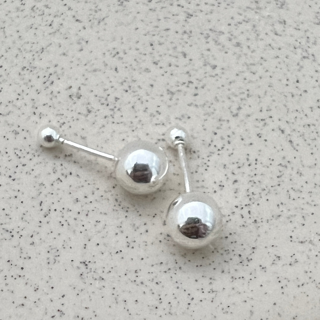 Aretes Bola 3MM Plata