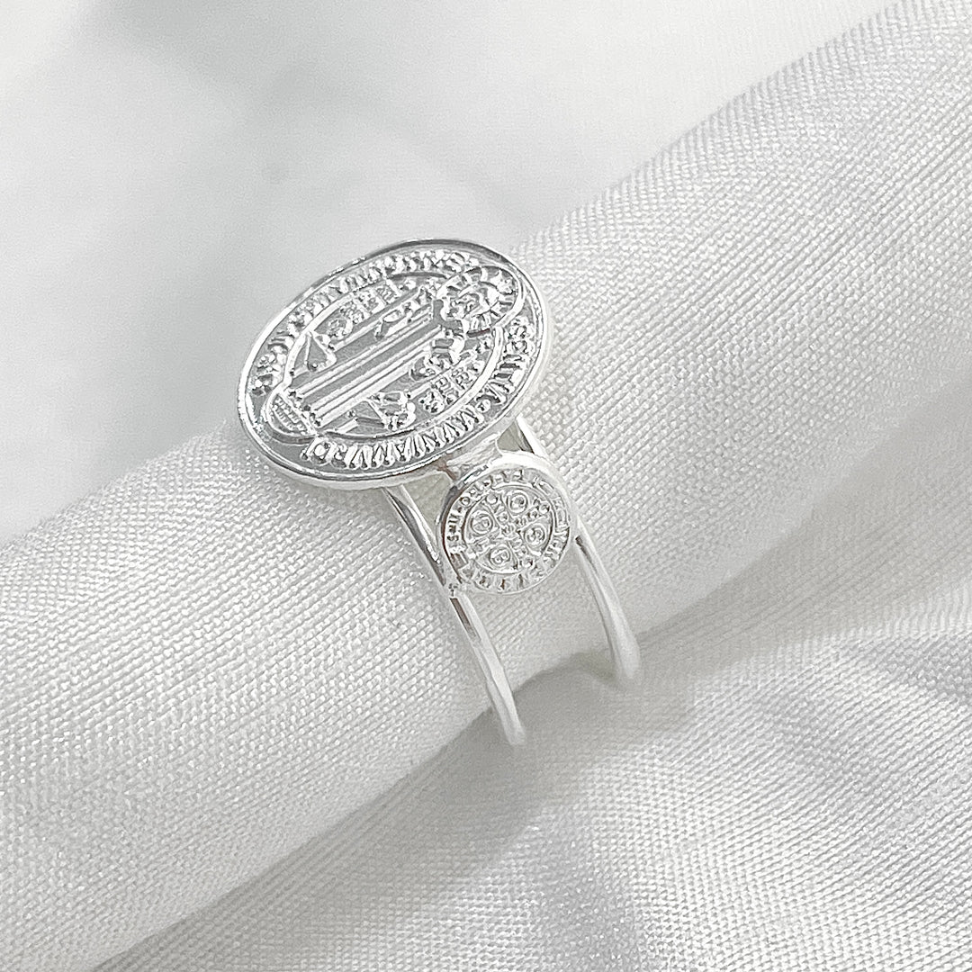 Anillo San Benito Plata