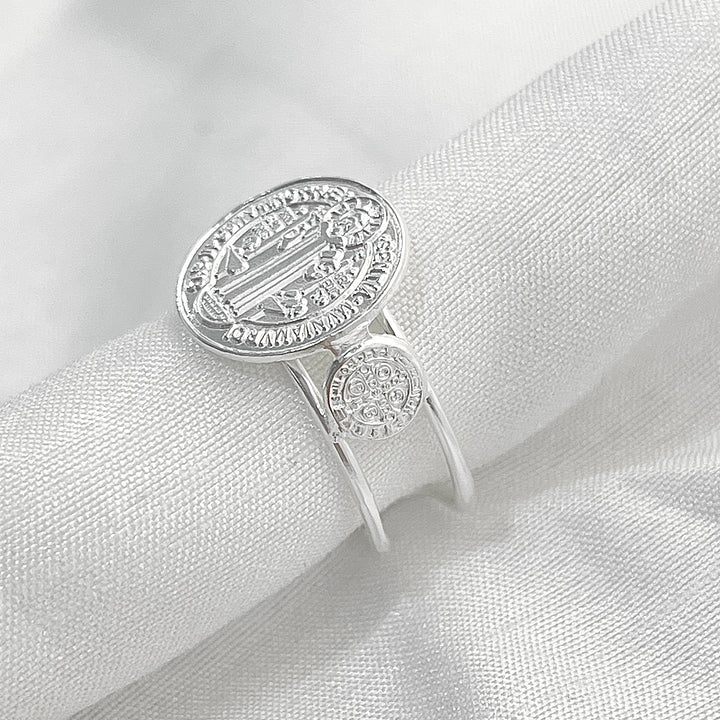 Anillo San Benito Plata