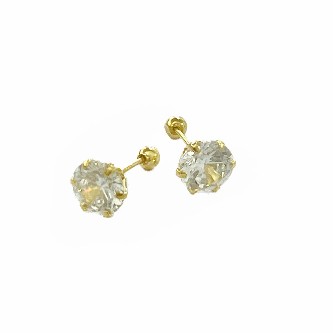 Aretes de Oro 10k Deneb 6MM