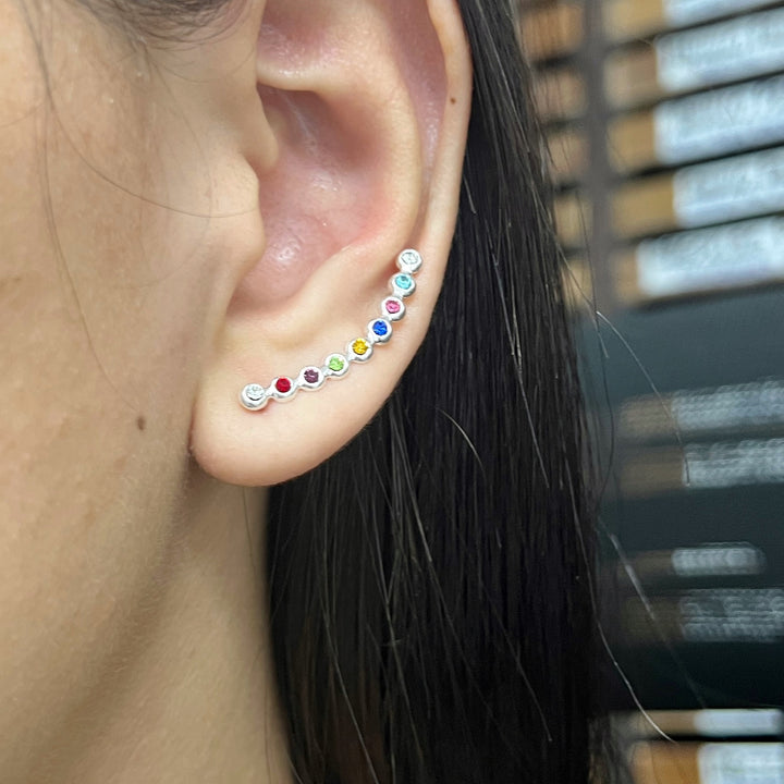 Aretes Escaladores Feliz