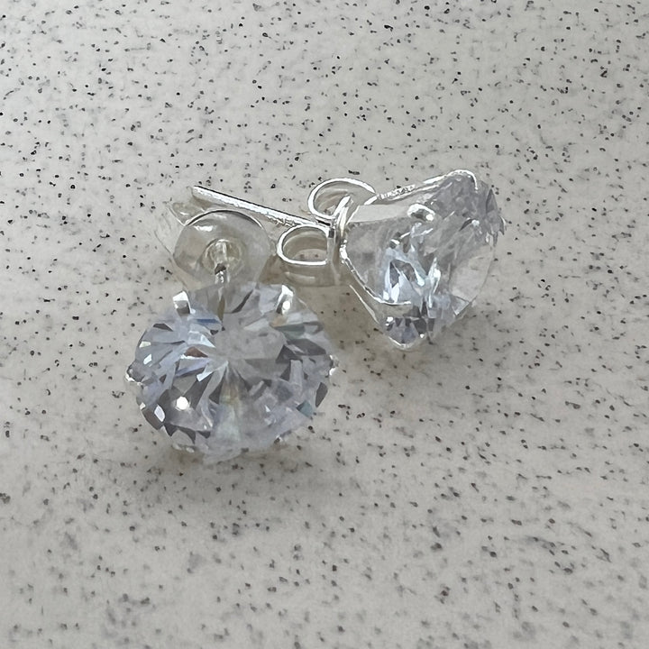 Aretes Luz 9MM Plata